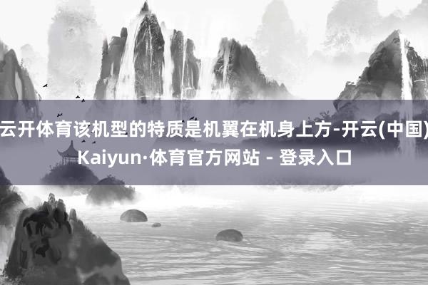 云开体育该机型的特质是机翼在机身上方-开云(中国)Kaiyun·体育官方网站 - 登录入口