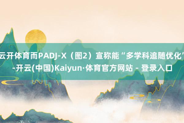云开体育而PADJ-X（图2）宣称能“多学科追随优化”-开云(中国)Kaiyun·体育官方网站 - 登录入口